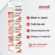 Pin 3v Lithium Maxell CR1616 Japan (Vỉ 5 viên)