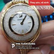 Thay pin đồng hồ Swarovski Crystalline Oval Watch 37×43mm