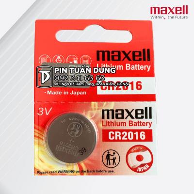 Pin lithium 3v Maxell CR2016 (Viên)