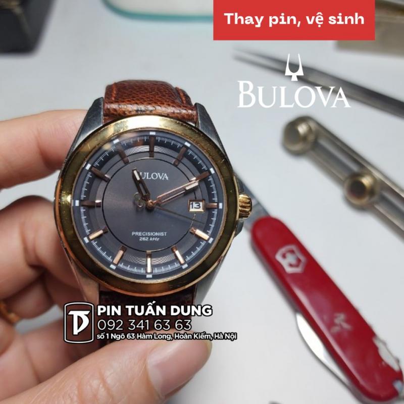 Thay pin đồng hồ Bulova Precisionist Watch 43mm