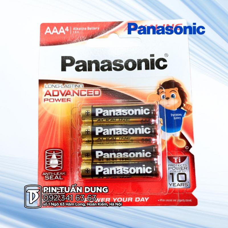 Pin đũa Panasonic Alkaline AAA LR03T (Vỉ 4 viên)