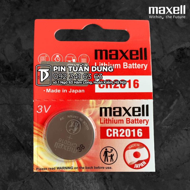 Pin lithium 3v Maxell CR2016 (Viên)