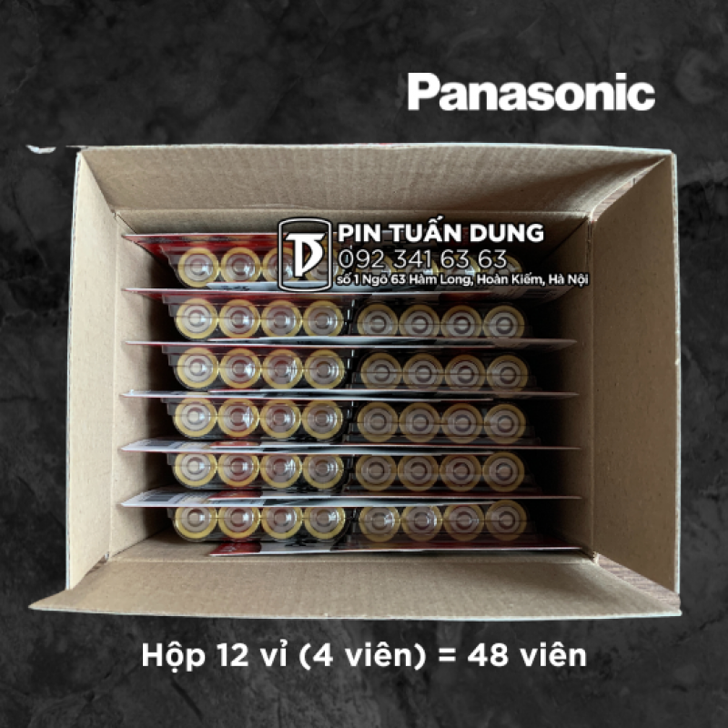 [PTD] Pin AA 4 vien Alkaline Panasonic LR6T-4B-V Hop