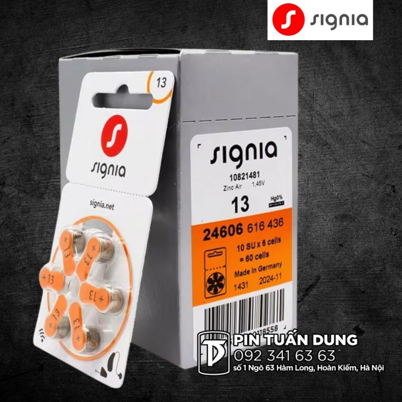 Pin máy trợ thính S13 Signia Made in Germany